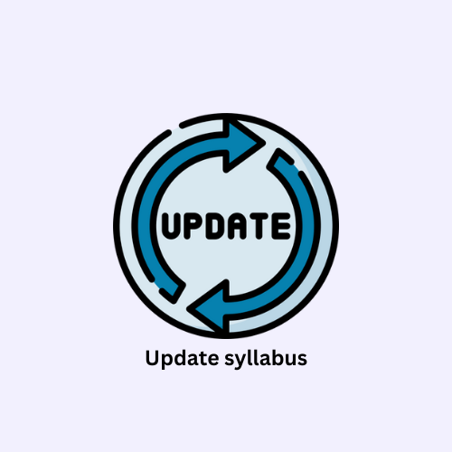 Update Syllabus
