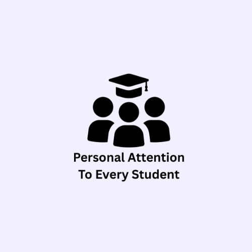 Personal attention to every student
